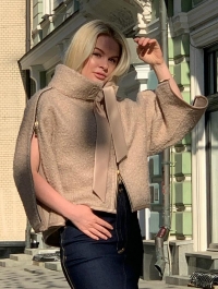 Свитшот Camel wool на молниях